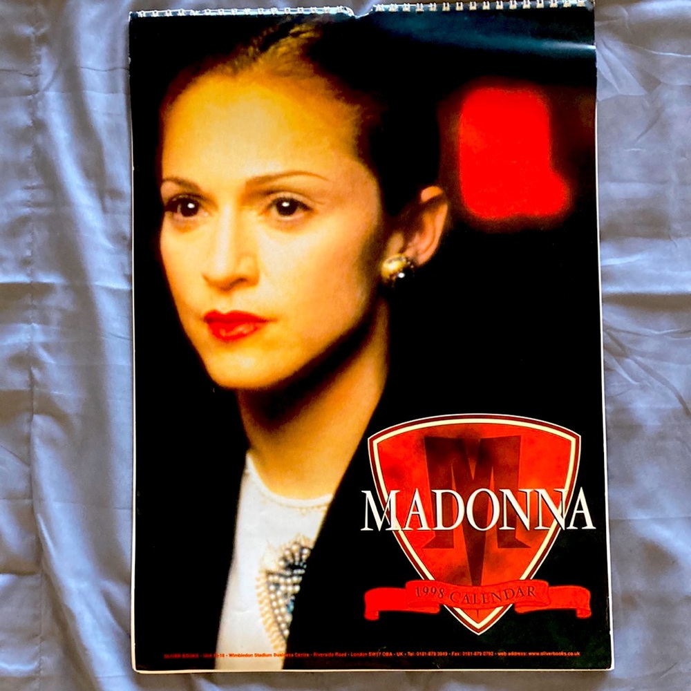 Madonna 1998 Calendar
